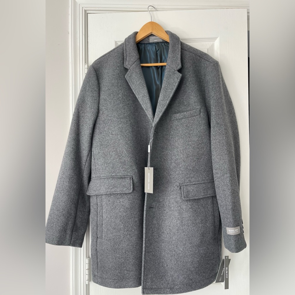 NWT! Michael Kors Men Wool Coat